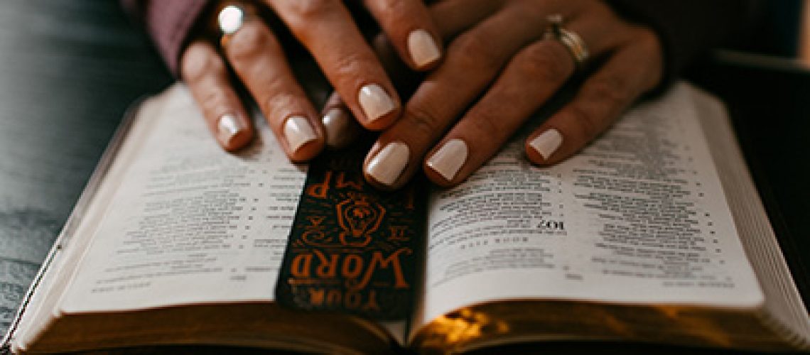 Hands Bible Psalms small